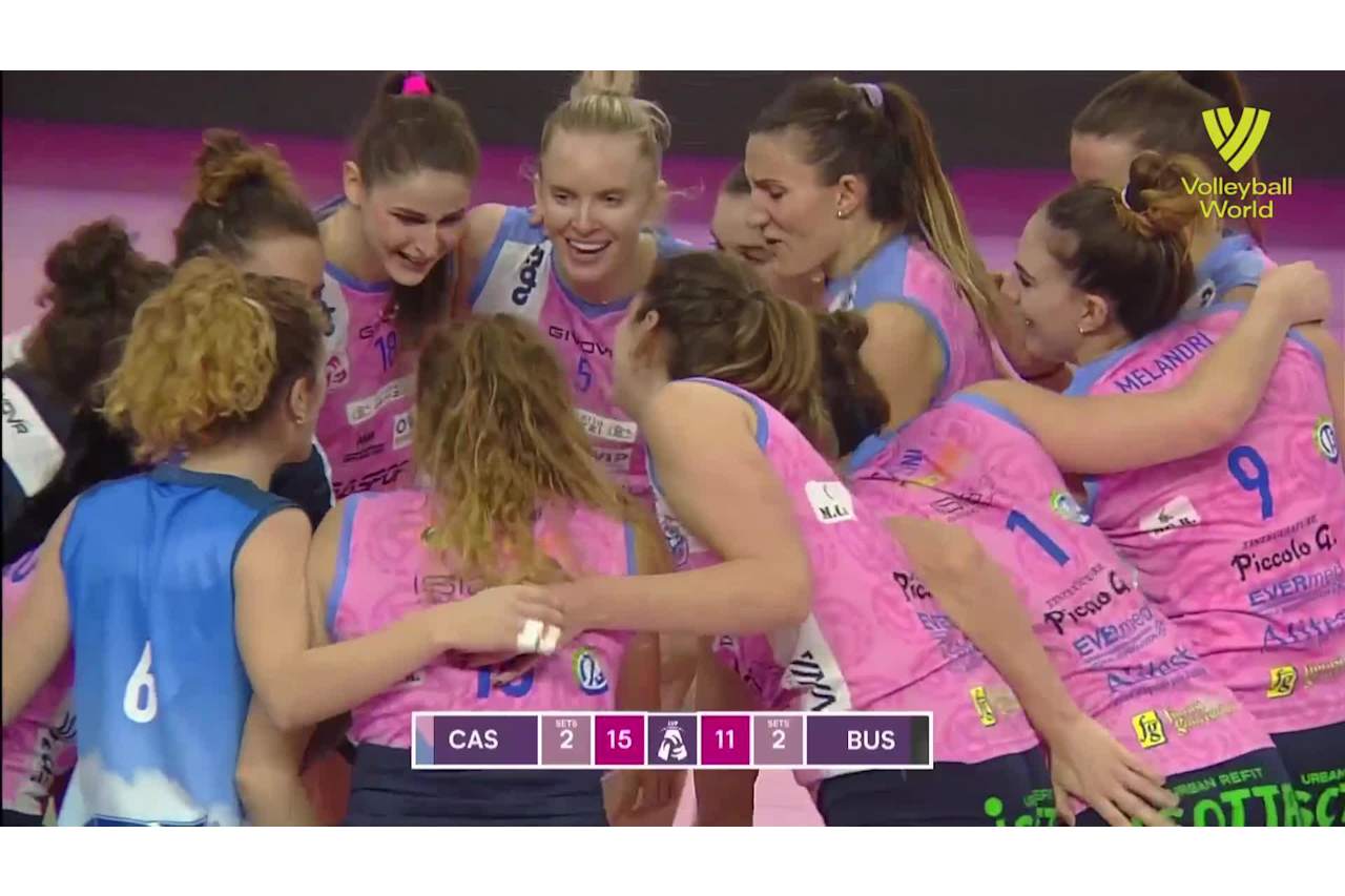 Trasportipesanti Casalmaggiore vs. E-Work Busto Arsizio - FIVB - Womens Italian League A1 - Match Highlights_8192414