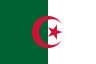 Volleyball team Algeria flag