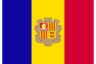 Beach Volleyball Andorra flag