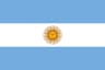 Volleyball team Argentina flag