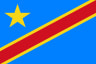 Beach Volleyball Congo flag
