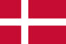 Beach Volleyball Denmark flag