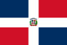 Volleyball team Dominican Republic flag