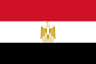 Volleyball team Egypt flag