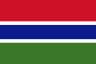 Beach Volleyball Gambia flag