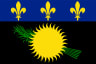 Volleyball team Guadeloupe flag