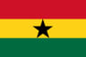 Beach Volleyball Ghana flag