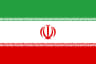 Volleyball team Iran flag