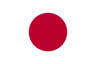 Volleyball team Japan flag