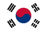 Volleyball team Korea flag