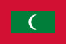 Beach Volleyball Maldives flag