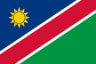 Beach Volleyball Namibia flag