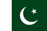 Volleyball team Pakistan flag