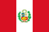 Volleyball team Peru flag