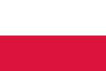 Volleyball team Poland flag