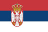 Volleyball team Serbia flag