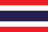Volleyball team Thailand flag