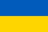 Volleyball team Ukraine flag