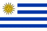 Beach Volleyball Uruguay flag